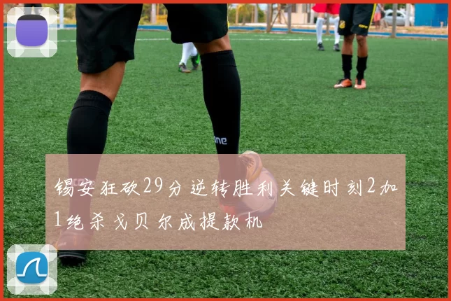 锡安狂砍29分逆转胜利关键时刻2加1绝杀戈贝尔成提款机